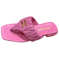 MIU MIU Flip Flops Women's Pink