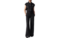 CHANEL Casual Pants Women's Black