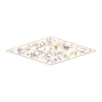 DIOR Mulberry Silk Silk Scarves Women's Multicolor