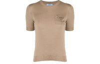 PRADA T-Shirts Women's Brown