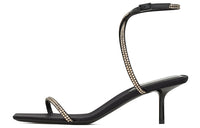 SAINT LAURENT Nuit Open Toe Heeled Sandals Women's