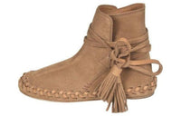 CELINE Ankle Boots Women's Brown