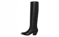 CELINE Knee high Boots Women's Black