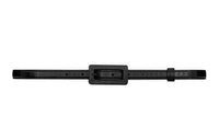 SAINT LAURENT Solid Color Rectangle Decoration Pin Buckle Leather Belts Men's Black