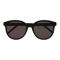 SAINT LAURENT Acetate Oval Sunglasses Women's Black
