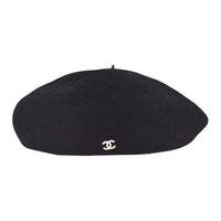 CHANEL 1998 Cc Wool Beret