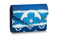 LOUIS VUITTON Victorine Wallet Lv Escale Bleu
