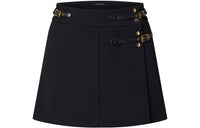 LOUIS VUITTON Strap Detail Mini Wrap Skirt