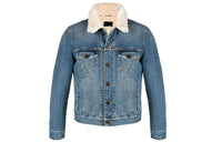 SAINT LAURENT Denim Jacket Men's Blue