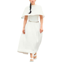 CHANEL Casual Long Skirts Women's White