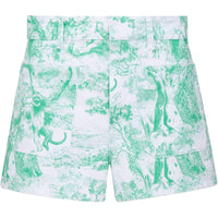 DIOR SS24 Casual Shorts Women's White Blue