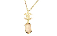 CHANEL Necklaces Women's Gold