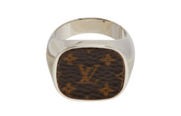 LOUIS VUITTON Metal Rings Men's Chestnut