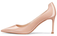 DIOR D-Moi Slim Heel High Heels Women's Nude