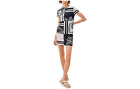 HERMES Short-Sleeved Dresses Women's Black