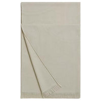 HERMES Cashmere Silk Shawls Women's Pearl White