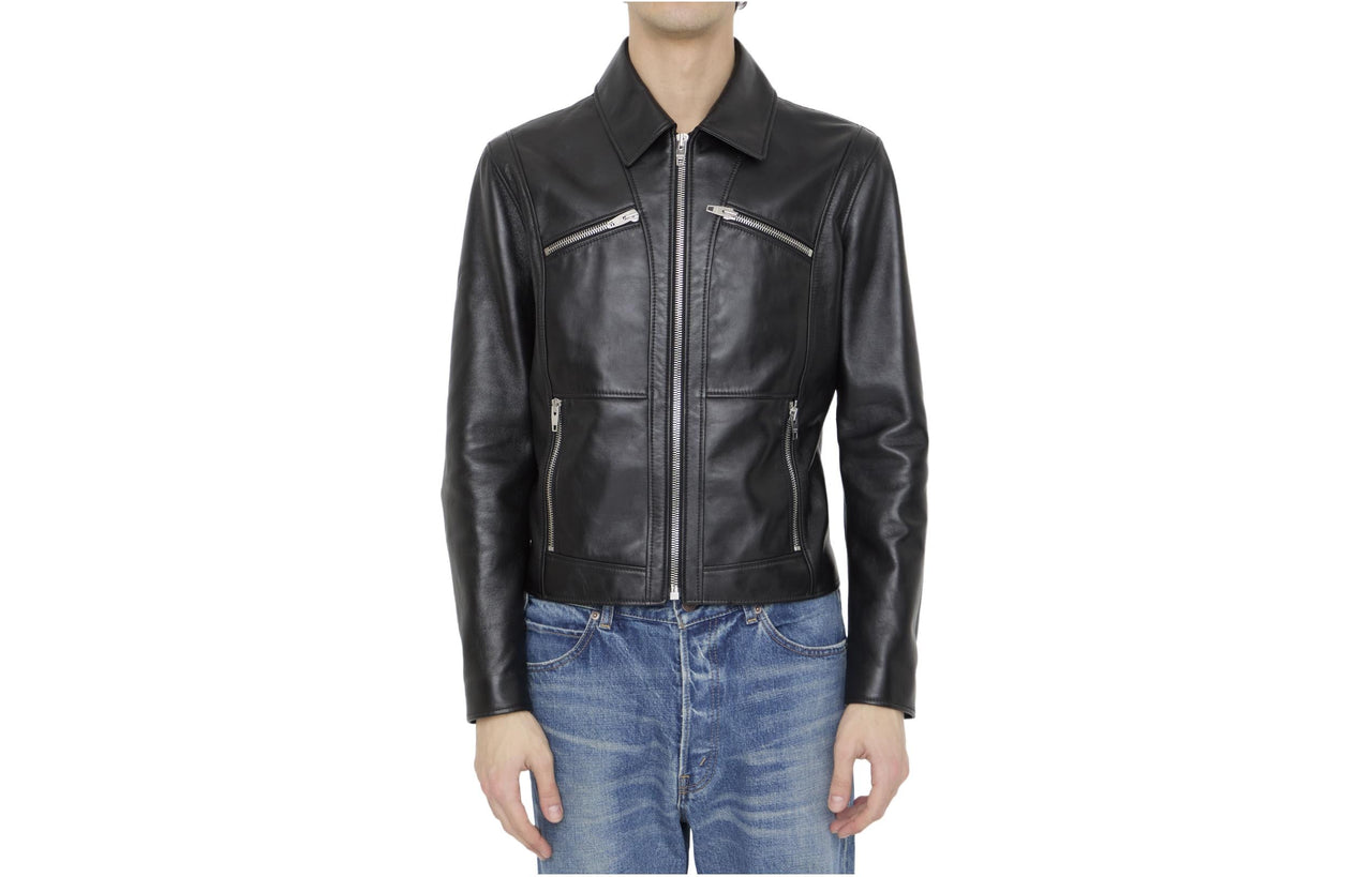 CELINE Zip Up Blouson Jacket