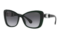 CHANEL Sunglasses Women's Black
