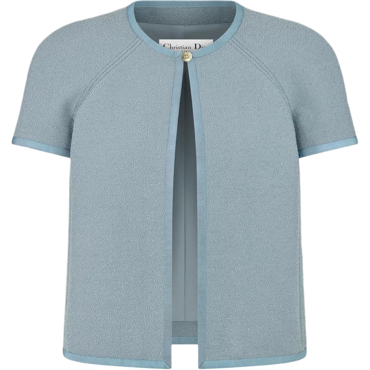 DIOR FW24 Jackets Coats Women's Light Blue