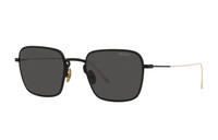 PRADA Titanium Square Sunglasses Women's Gold