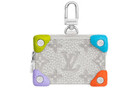 LOUIS VUITTON Leather Keychains Men's