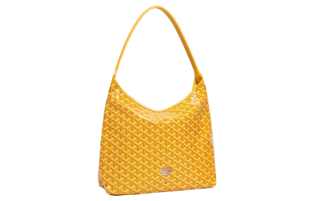 GOYARD Bohème Hobo Canvas With Leather Dog's Teeth Shoulder Bag Combo Bag Shoulder Bag Women's