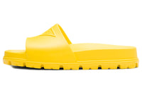 PRADA Rubber Sole Slide Slippers Men's White