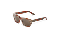 CELINE Acetate Square Sunglasses Unisex Brown