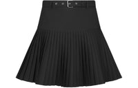 DIOR Belted Pleated Mini Skirt