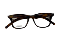 SAINT LAURENT Plate Frame Irregular Shape Eyeglass Frames Women's Tortoiseshell