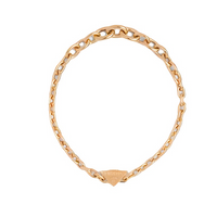 PRADA 925 Sterling Silver Bracelets Unisex Gold