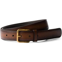 PRADA Calfskin Leather Belts Men's Brown