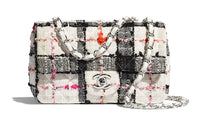 CHANEL Canvas Flap Bag, Chain Bag, Crossbody Bag, Shoulder Bag Women's Multicolor