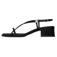 CELINE Clemence One Strap Sandals 5cm Women's Black