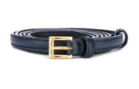 PRADA Leather Belts Women's Dark Blue