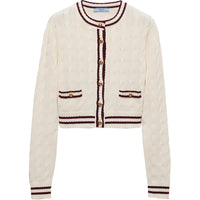 PRADA SS24 Knitwear Women's Ivory