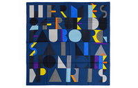 HERMES Silk Scarves Women's Blue