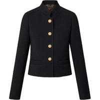 LOUIS VUITTON Lv Button Officer Jacket