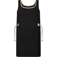 LOUIS VUITTON Sleeveless Dress Women's Black
