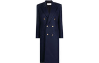 SAINT LAURENT Double breasted Tailored Coat