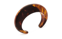 SAINT LAURENT Resin Bangles Women's Tortoiseshell