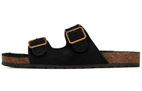 SAINT LAURENT Rubber Sole Slide Slippers Women's Black