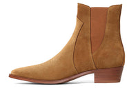 CELINE Camargue Chelsea Boots Men's Brown