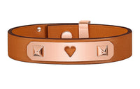 HERMES As De Coeu Calfskin Bangles Unisex
