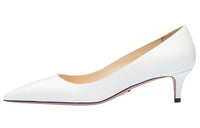 PRADA Medium Heel Shoes Women's White
