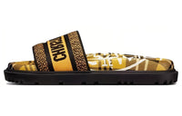 DIOR Dway Quick Dry Slide Slippers Women's Yellow Black