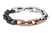 LOUIS VUITTON Stainless Steel Bracelets Men's Silver