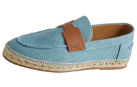 HERMES Men's Casual Shoes Men's Light Blue