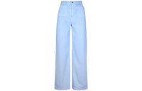 MIU MIU Knitted Sweatpants Women's Light Blue