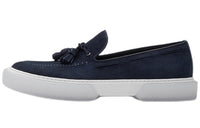 HERMES Ecoutes Men's Casual Shoes Men's Blue